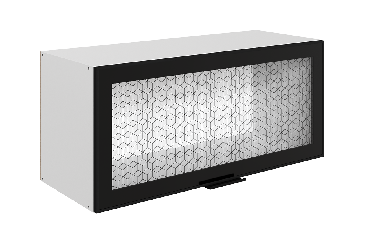 Стоун Шкаф навесной L800 Н360 (1 дв. рам.)