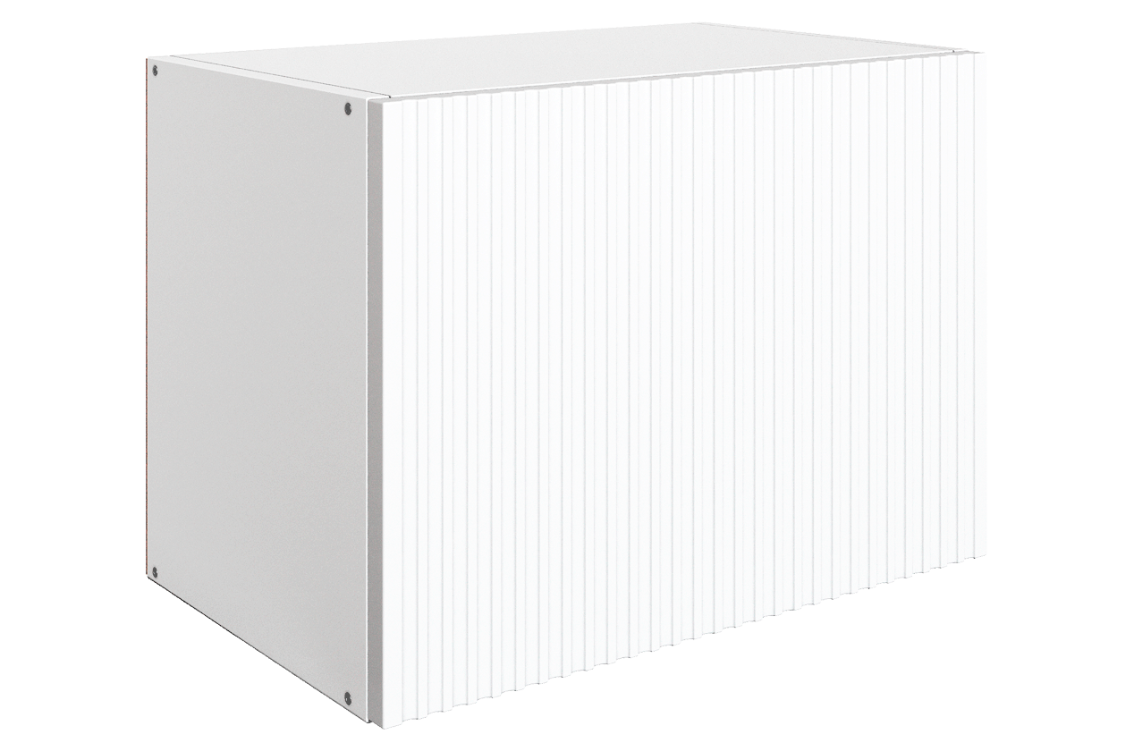 Марта Шкаф навесной L500 Н360 (1 дв. гл. гориз.)