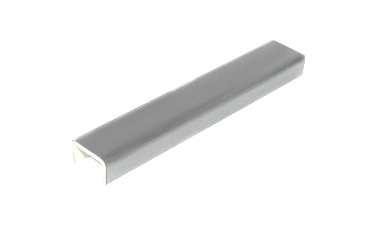 Профиль торцевой для цоколя Н150 Кухня (титан)