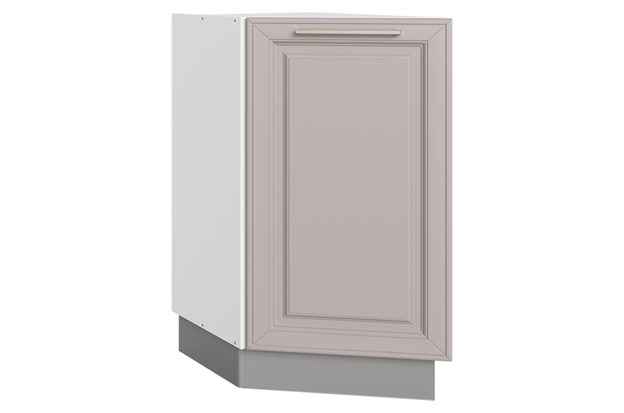 Мишель Шкаф рабочий концевой 45 гр. L300 (1 дв. гл.) (эмаль)