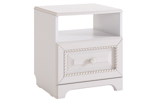 Белла Тумба прикроватная (белый/джелато софт)