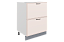 Монако Шкаф рабочий L600 Старт (2 ящ.)