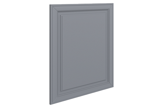 Мишель Дверь (Декор) L551 Шкаф рабочий (эмаль) (серый)