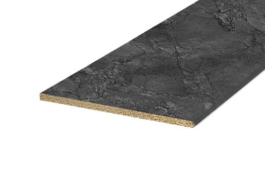 Столешница постформинг H38 L2400 (мрамор империал темный)