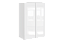 Кристи Шкаф навесной L600 Н900 (2 дв. гл.) (эмаль)