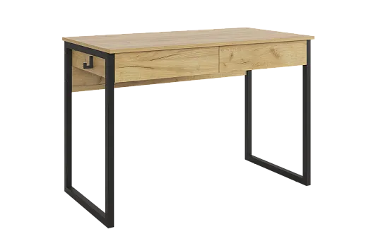 Стол Юниор (дуб крафт золотой/черный муар)