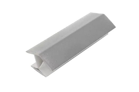 Профиль соединительный для цоколя Н150 угол 135 Кухня (титан)
