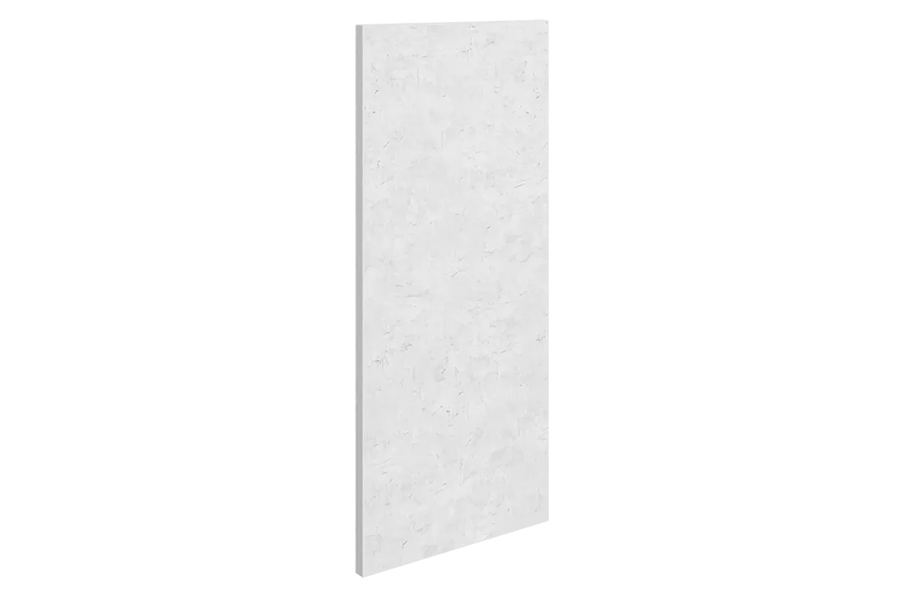 Стоун Дверь (Декор) L297 Шкаф навесной (белая скала)