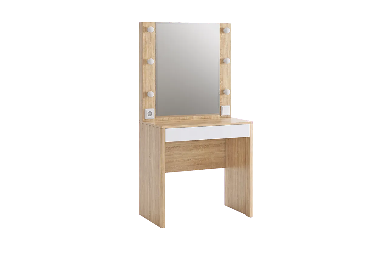 Зара Трюмо (дуб сонома/белый)