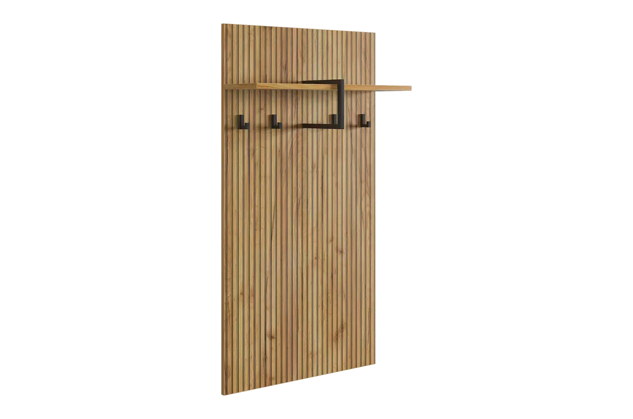 Вешалка 2 Бодрум (дуб крафт золотой)