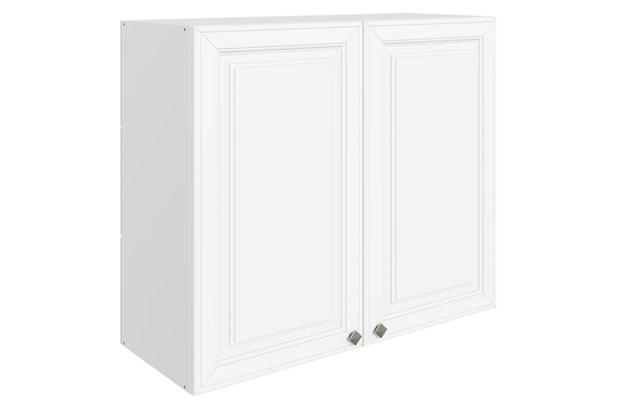 Мишель Шкаф навесной L800 Н720 (2 дв. гл.) (эмаль)